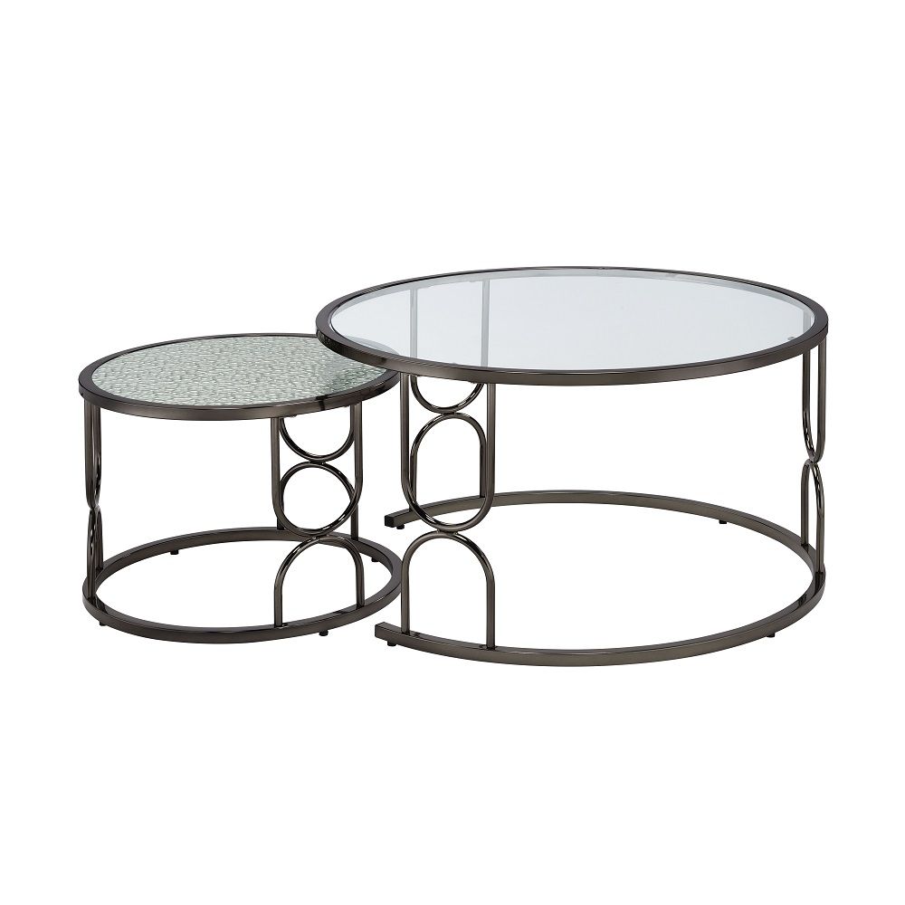 Kaimi - Nesting Coffee Table Set - Black