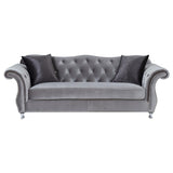 Frostine - Upholstered Tufted Sofa Set