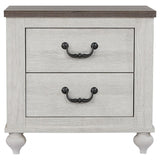 Stillwood - 2-Drawer Nightstand - Vintage Linen