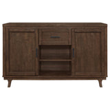 Reynolds - 2 Door Sideboard Buffet Storage Cabinet - Brown Oak