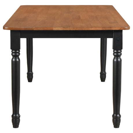 Hollyoak - Rectangular Wood Dining Table - Walnut