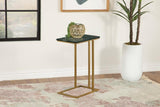 Vicente - Marble Top C-Shaped Sofa Side Table