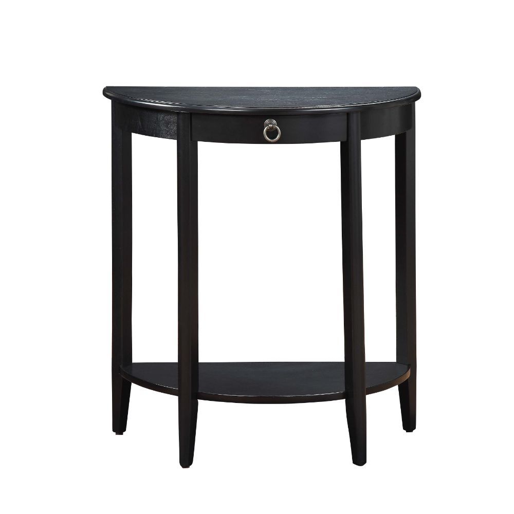 Justino II - Accent Table - Black