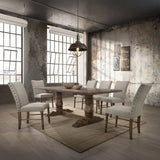 Leventis - Dining Table - Weathered Oak