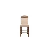 Maurice - Counter Height Chair (Set of 2) - Linen & Oak