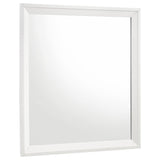 Janelle - Dresser Mirror - White