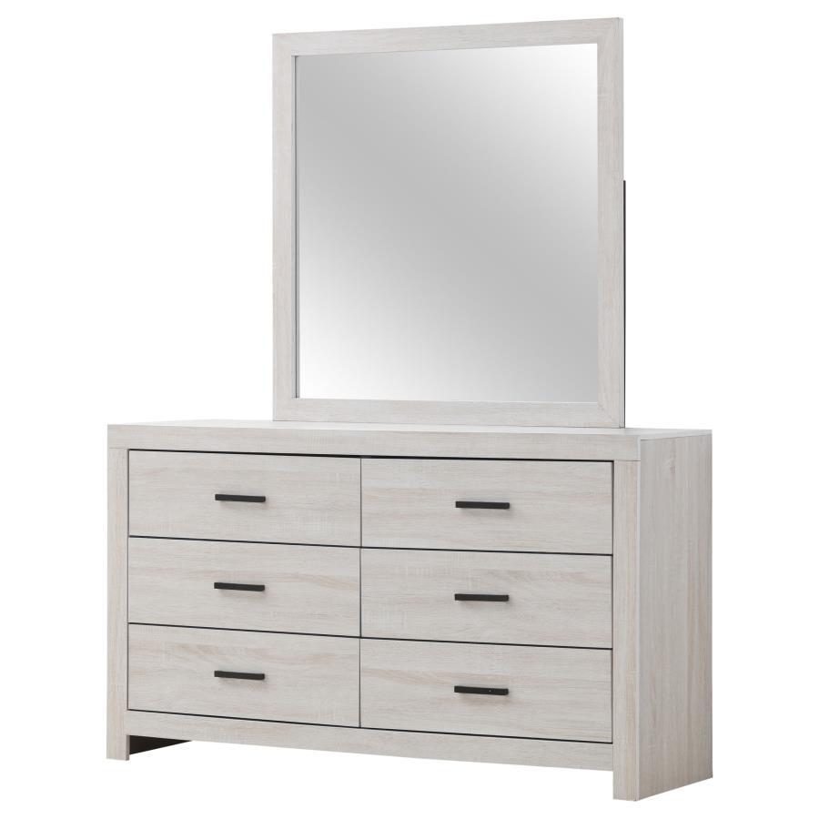 Brantford - 6-Drawer Dresser With Mirror