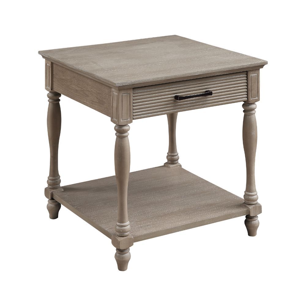 Ariolo - End Table - Antique White