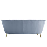 Bayram - Sofa - Light Gray Velvet