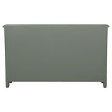 Madeline - 3-Drawer Scrollwork Accent Cabinet - Antique Green