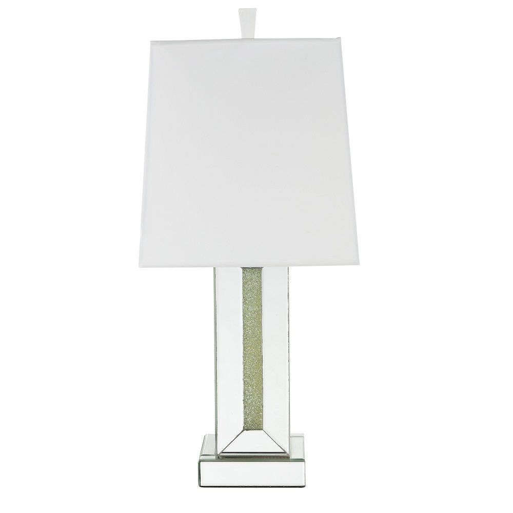 Noralie - Table Lamp - Mirrored & Faux Stones - 32"