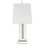 Noralie - Table Lamp - Mirrored & Faux Stones - 32"