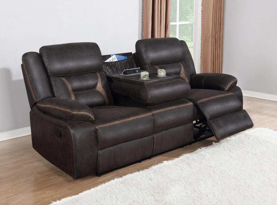 Greer - Upholstered Reclining Sofa Set