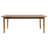 Partridge - Rectangular Dining Table - Natural Sheesham