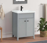 Eirlys - Sink Cabinet - Gray Finish