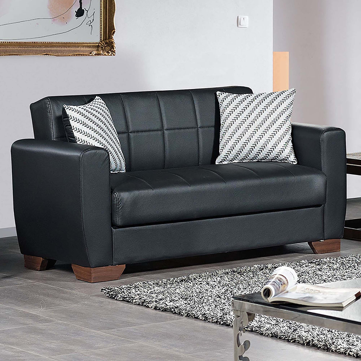 Ottomanson Barato - Convertible Loveseat With Storage