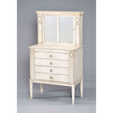 Leven - Jewelry Armoire - Antique White