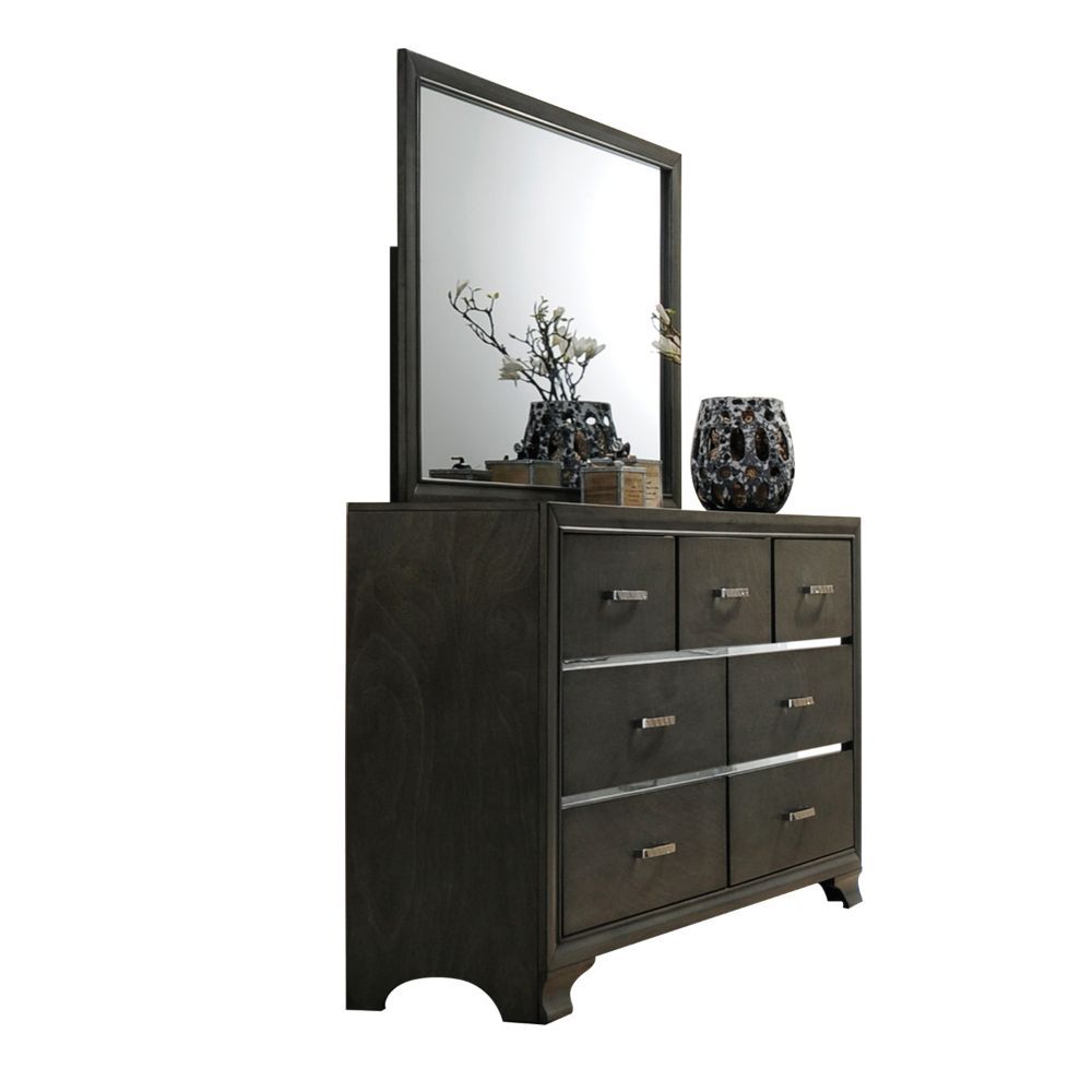 Carine II - Dresser - Gray