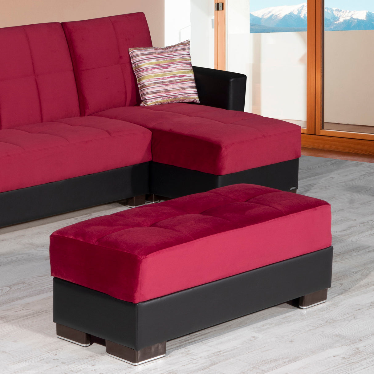 Ottomanson Armada - Convertible Storage Ottoman