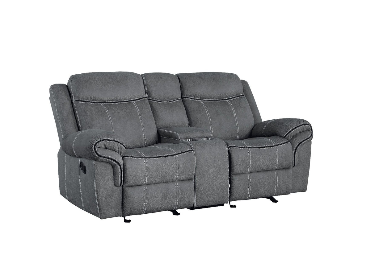 Zubaida - Loveseat w/USB Dock & Console (Glider & Motion)