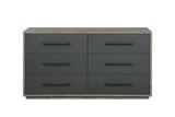 Estevon - Dresser - Gray Oak Finish