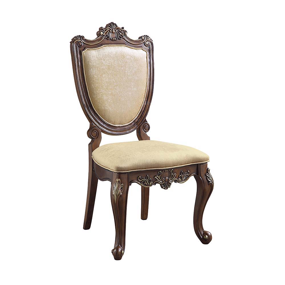 Devayne - Side Chair (Set of 2) - Dark Walnut Finish