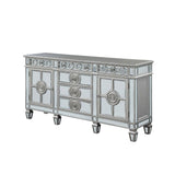 Varian - Server - Mirrored & Antique Platinum - 36"