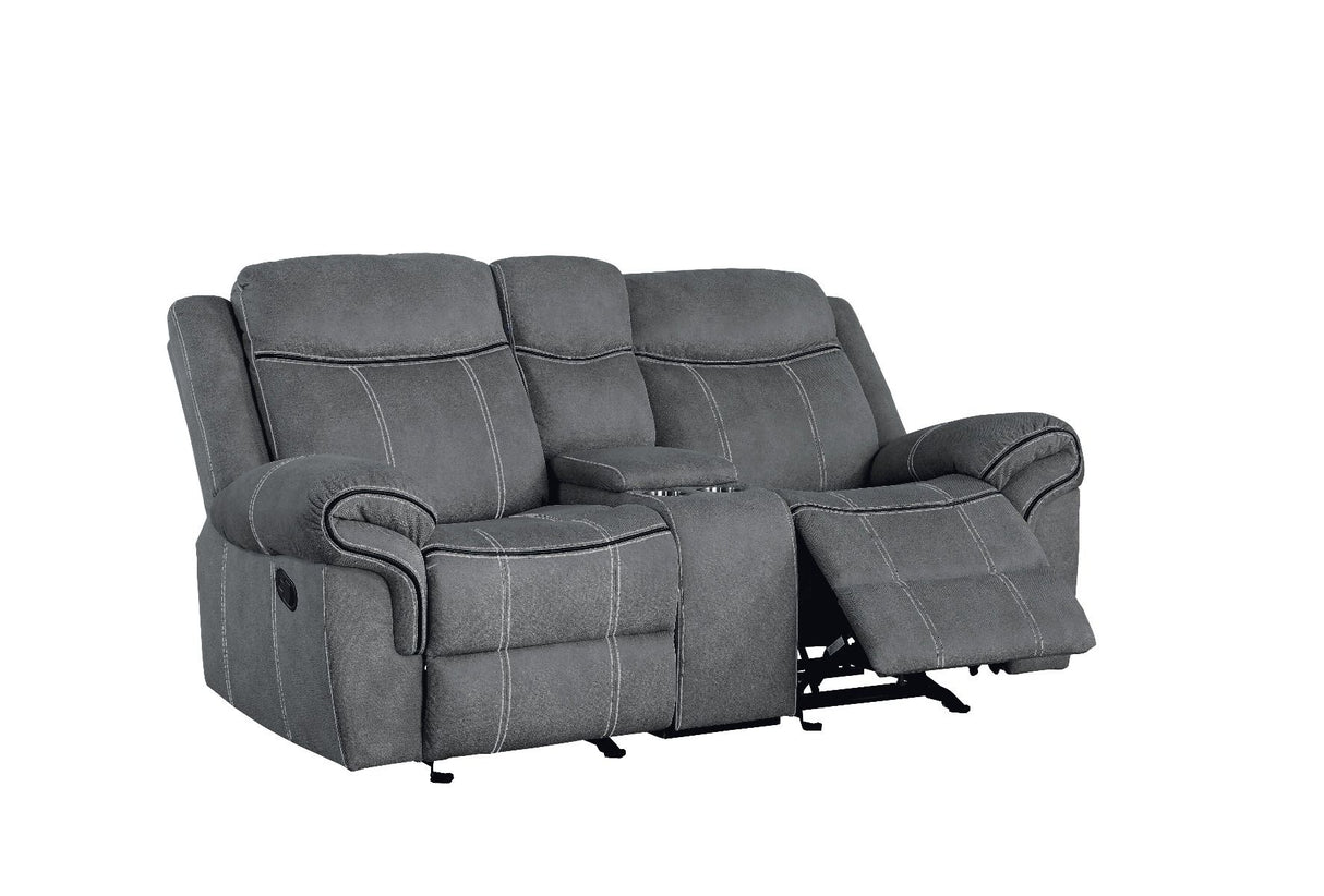 Zubaida - Loveseat w/USB Dock & Console (Glider & Motion)