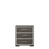 Escher - Nightstand - Gray Oak