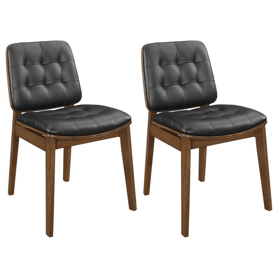 Redbridge - Upholstered Dining Side Chair (Set of 2) - Walnut