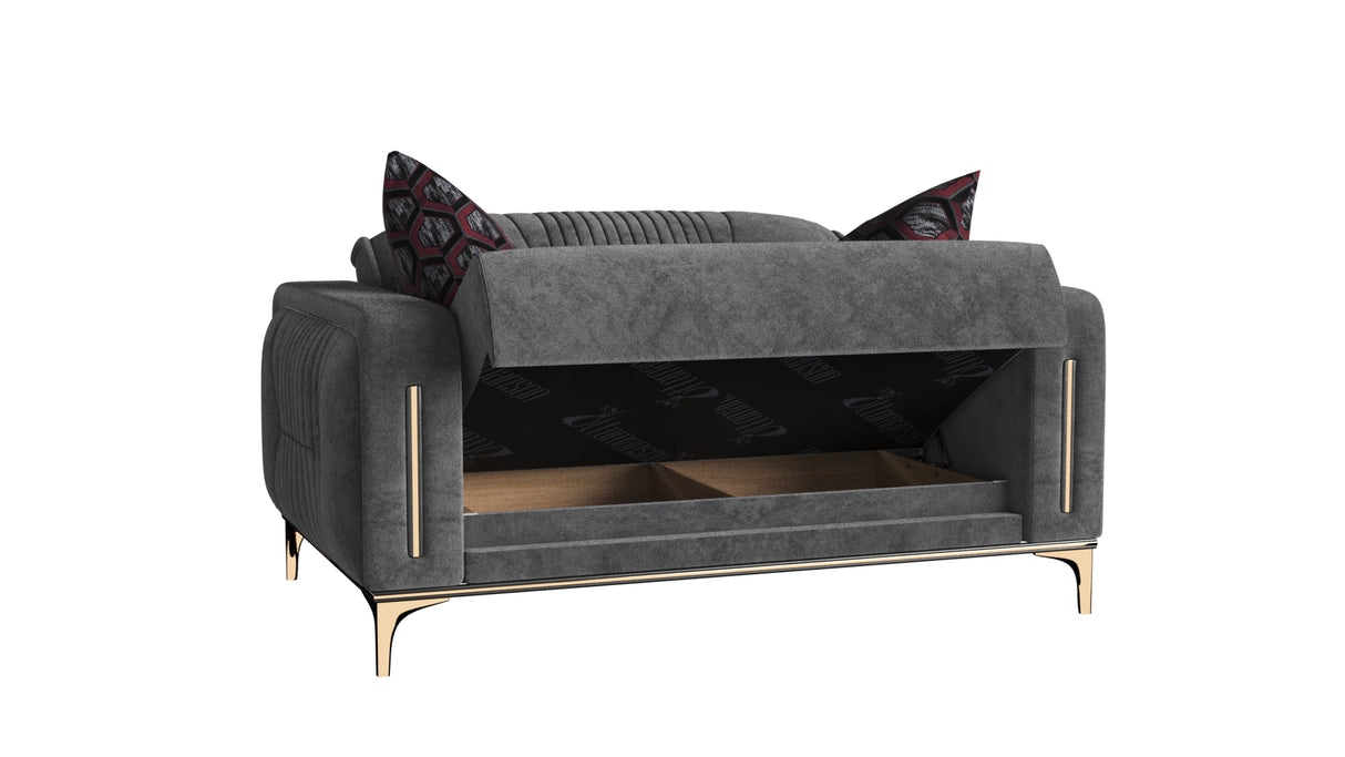 Ottomanson Angel - Convertible Loveseat With Storage