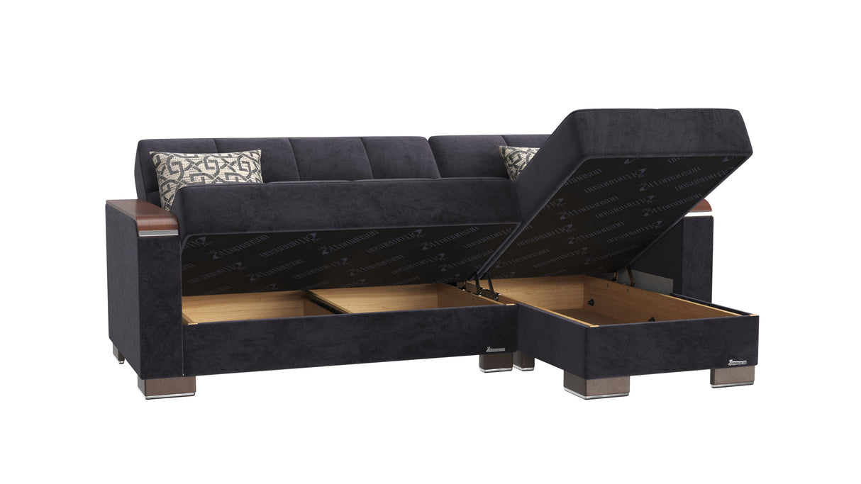 Ottomanson Armada X - Convertible Chaise Lounge With Storage