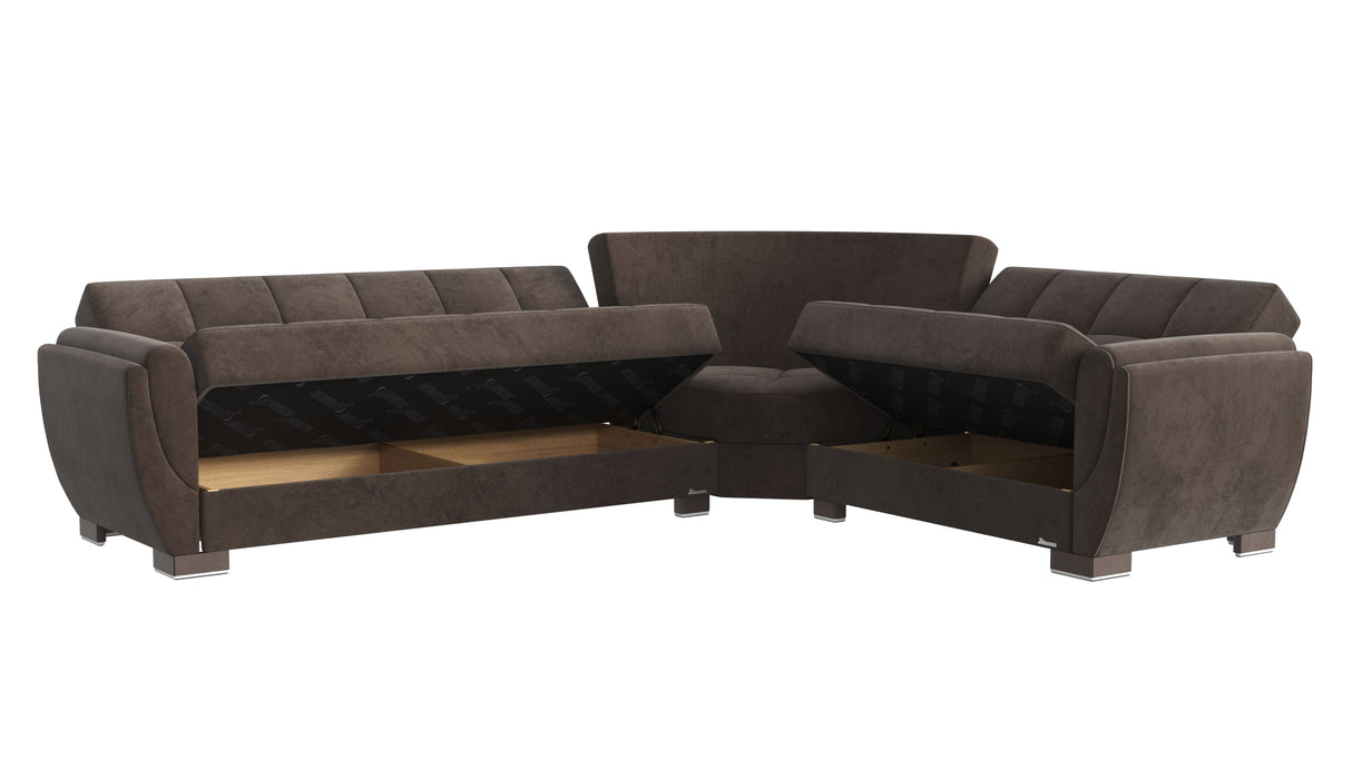 Ottomanson Armada Air - Convertible Sectional With Storage