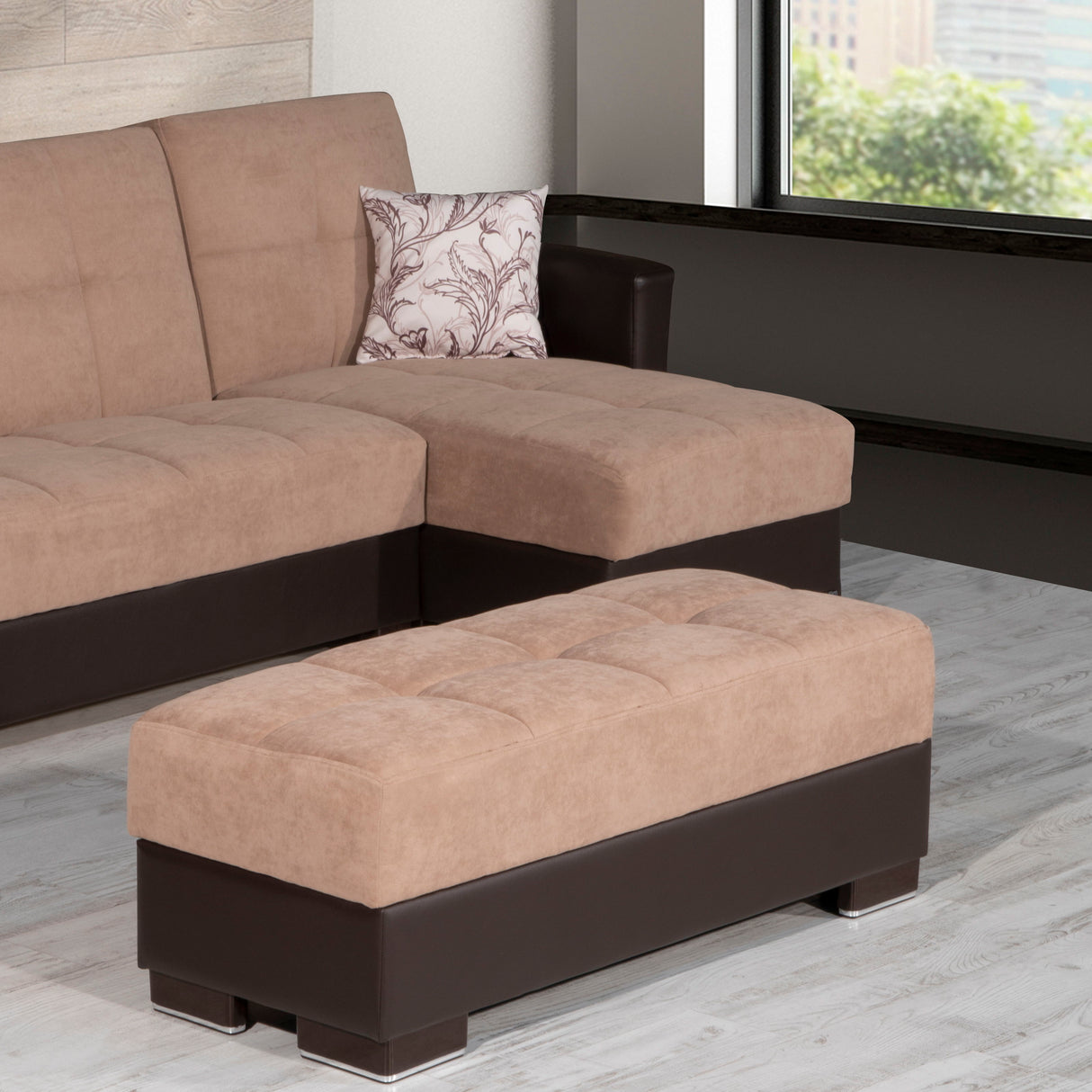 Ottomanson Armada - Convertible Storage Ottoman