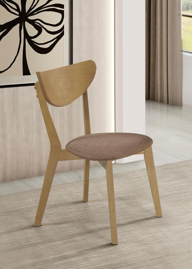 Elowen - Wood Dining Side Chair (Set of 2) - Light Walnut