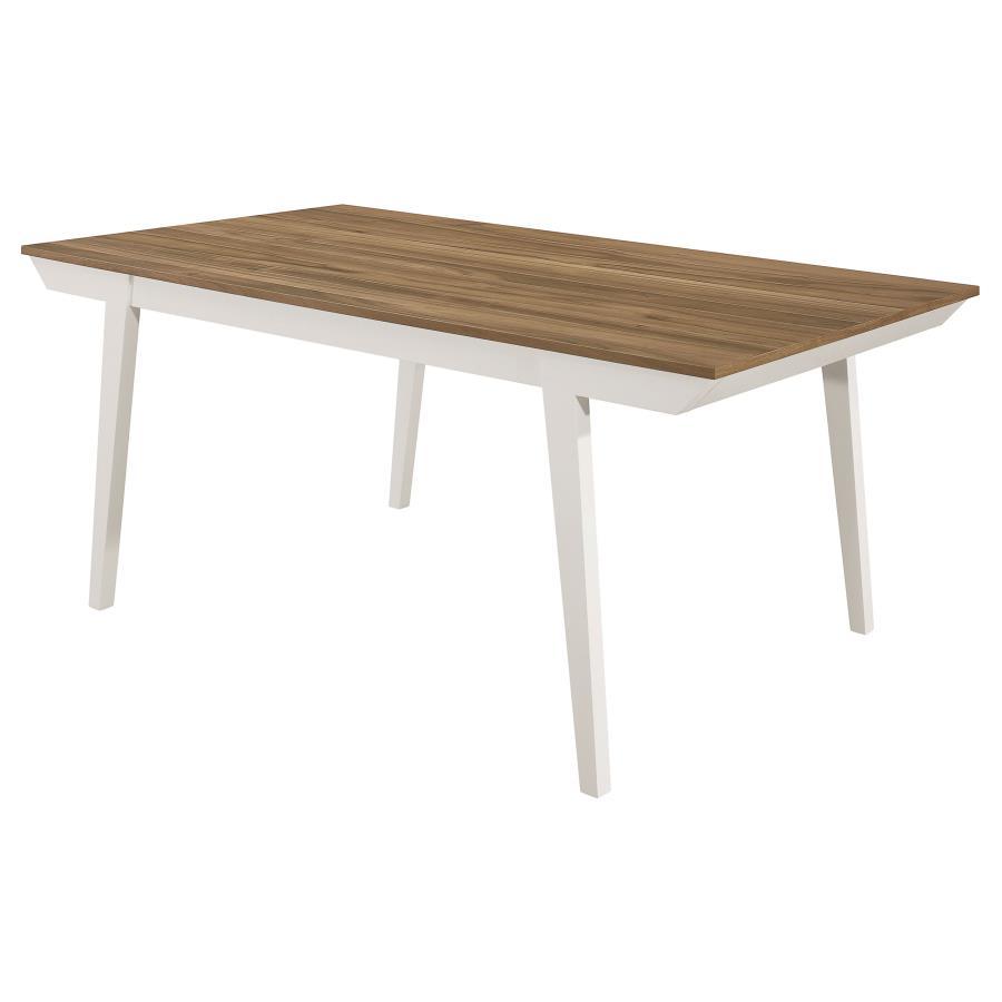 Nogales - Rectangular Wood Dining Table - Off White