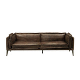 Porchester - Sofa - Distress Chocolate Top Grain Leather